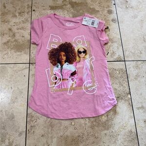 Barbie Graphic Pink Kids Tee